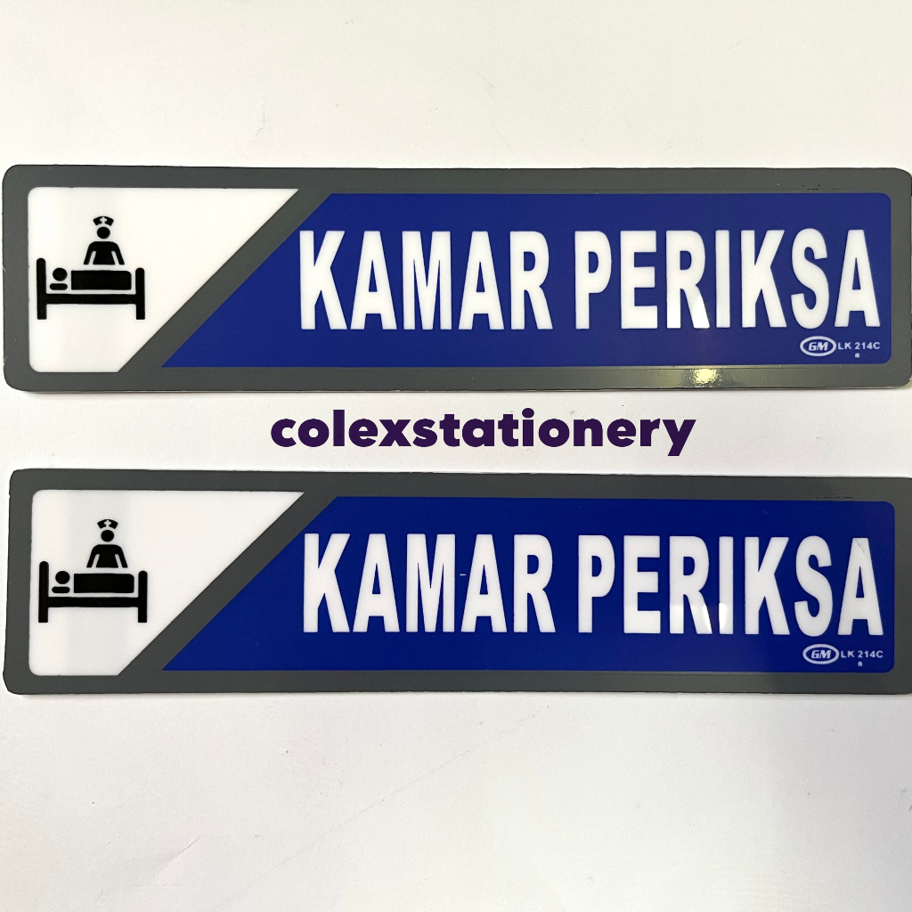 

Sticker Label / Sticker Label Bahan Acrylic Warna Kamar Periksa Ukuran 5cm x 20cm Kecil (1 Pcs)