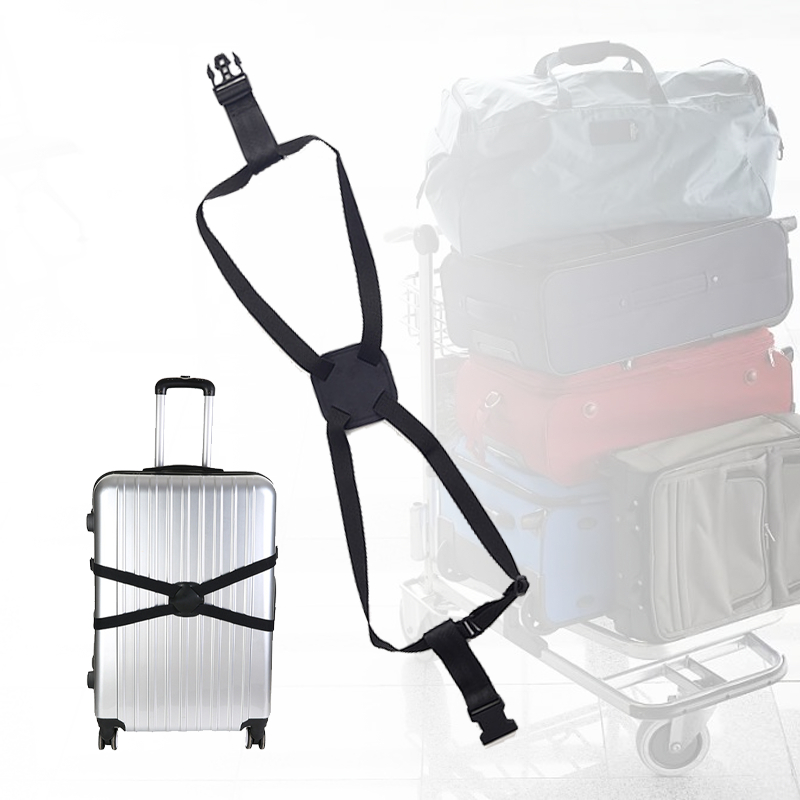 Sabuk Pengikat Barang Adjustable Pengikat Koper Luggage Strap Sabuk Pengikat Barang Sabuk Koper Peng