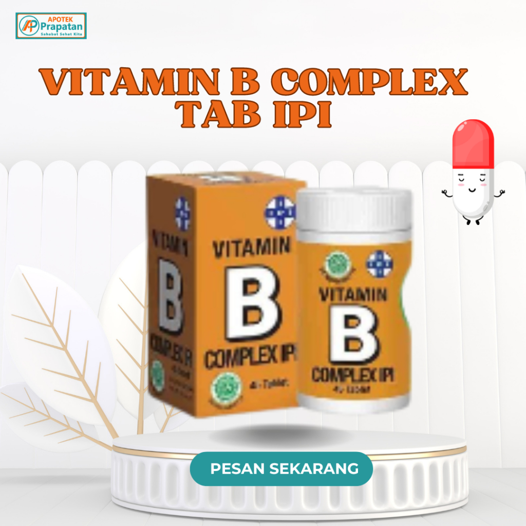 VITAMIN B COMPLEX TAB IPI /VITAMIN B COMPLEX