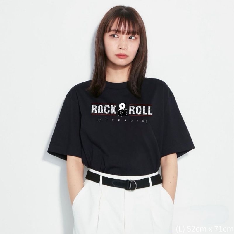 KAOS / BAJU DTF ROCK N ROLL