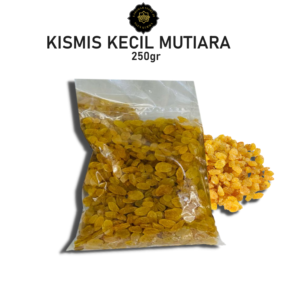 

Kimis manis kecil 250gr/KISMIS KECIL PREMIUM QUALITY