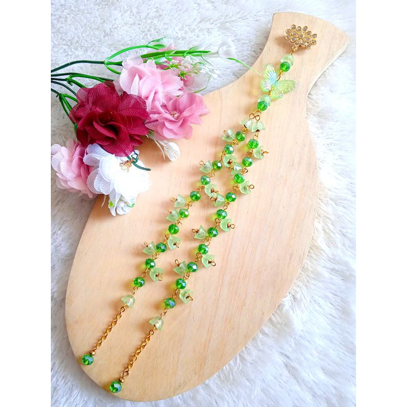 BROS DAGU JUNTAI PANJANG 30cm Bros panjang juntai Bros dagu juntai mewah murah Bros sultan mewah mur