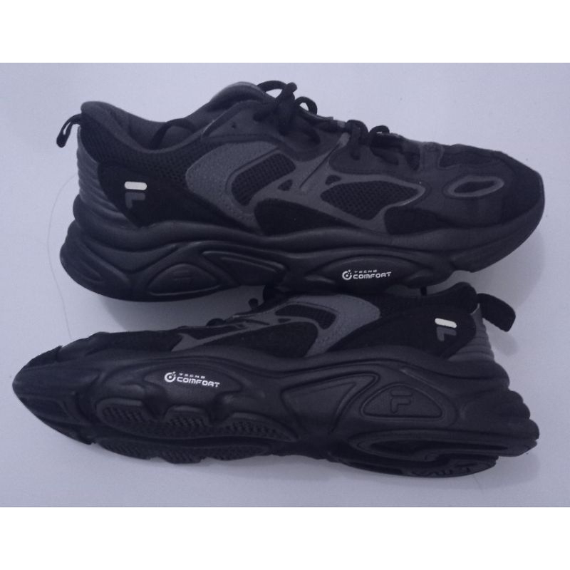 Sepatu Fila Tecno Comfort Full Black