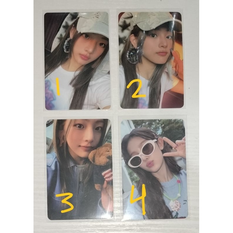 PC PHOTOCARD OFFICIAL MINJI DANIELLE NEW JEANS