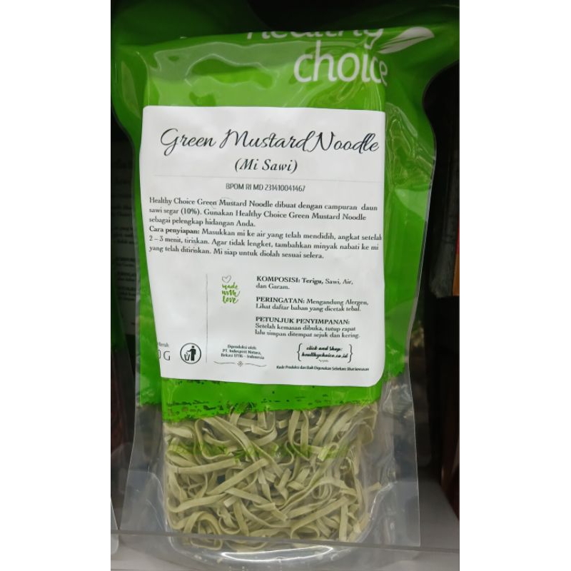 

Healthy Choice Vege Green Mustard Noodle - HK