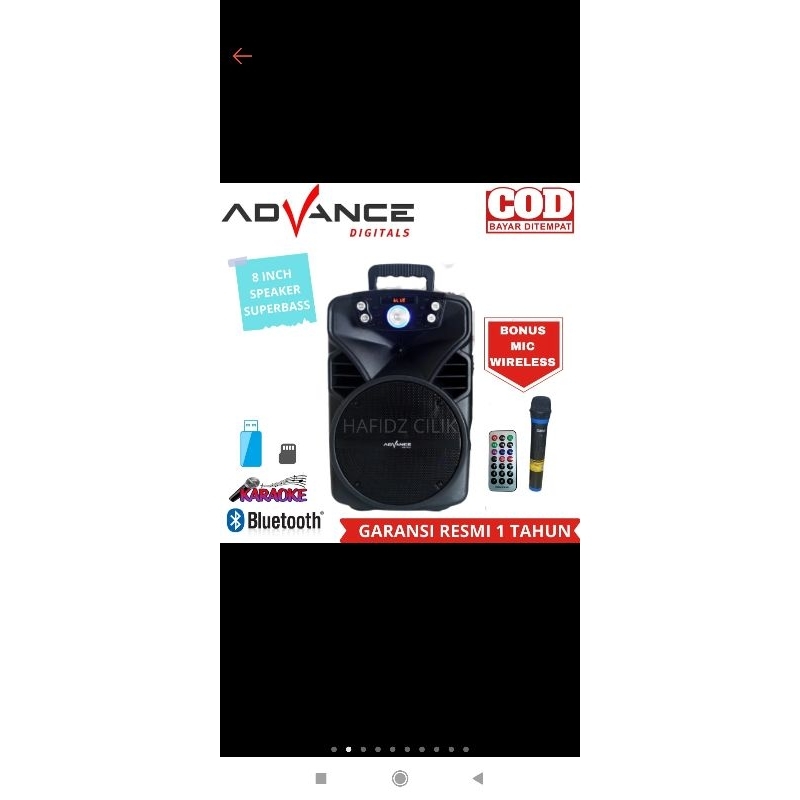 sound speaker advance mini