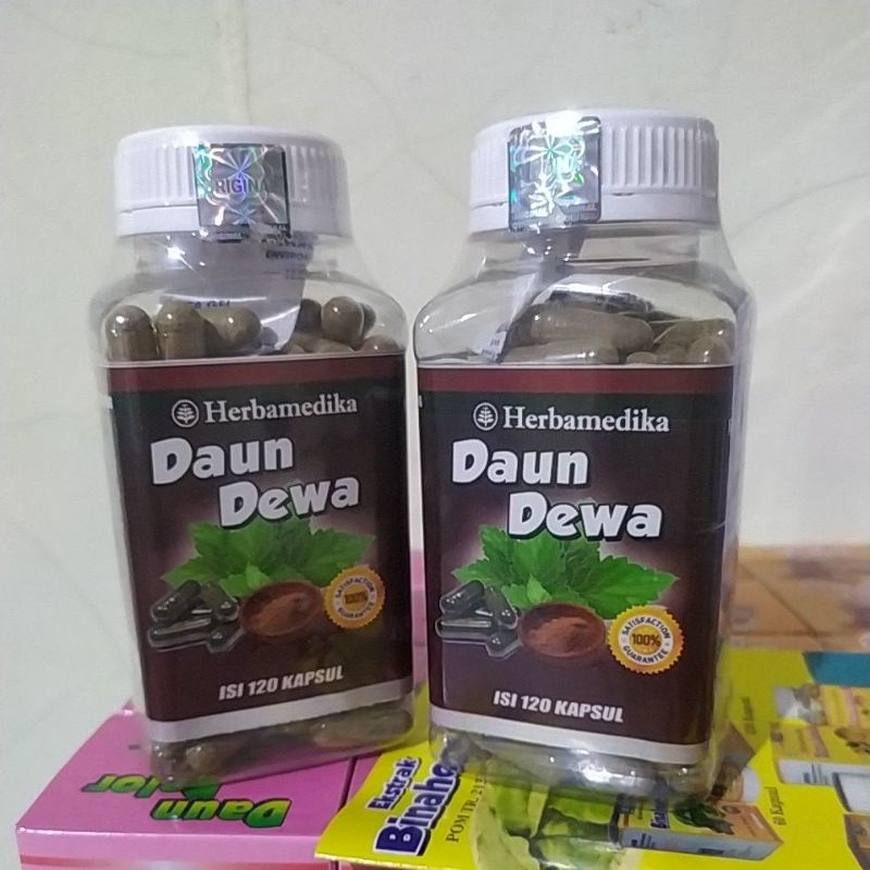 

Kapsul Daun Dewa Herbamedia ( Isi 120 Kapsul )