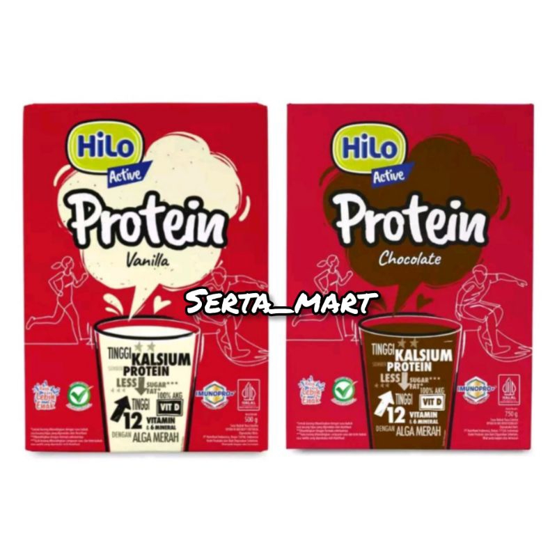 

Hilo Active Chocolate / Vanilla 250gr / 500gr - Susu Tinggi Kalsium