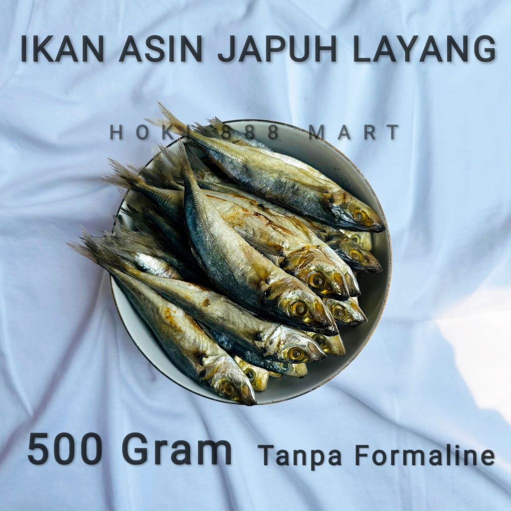 

Ikan Asin Japuh Layang 500g / Ikan Japu COD