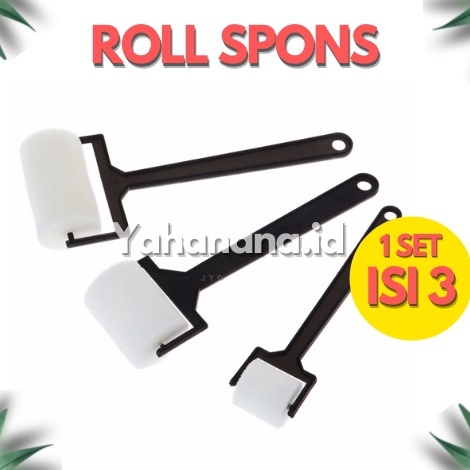 

Pusat Pembelian ROLL SPONS VTEC ROLLER SPONGE SPONS LUKIS ROLL CAT