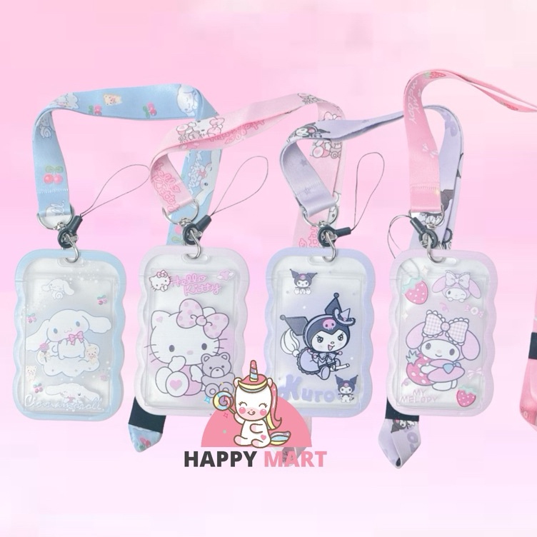 

Hot Limited Lanyard CLEAR MOTIF SANRIO kuromi melody cinnamoroll