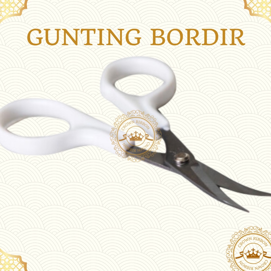 

Buruan Ambil Gunting Bordir Gunting Aplikasi Ujung Lengkung dengan ukuran 35 inch