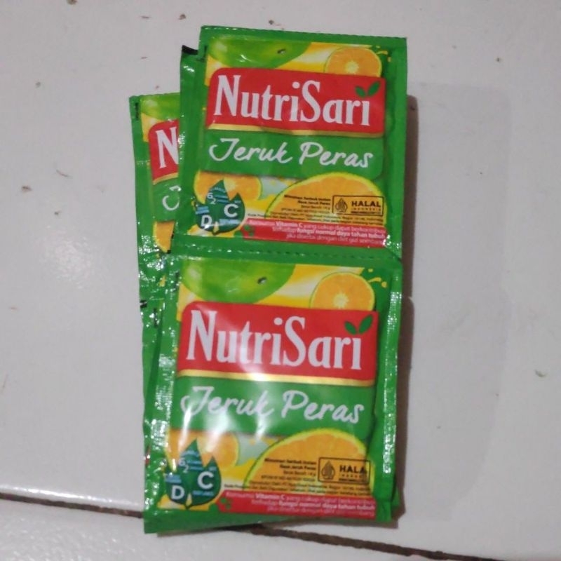 

nutrisari jeruk peras renceng isi 10