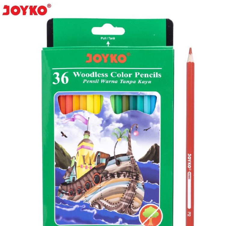 

Spesial Update Pensil Warna Joyko 36 Panjang CP 122 1set