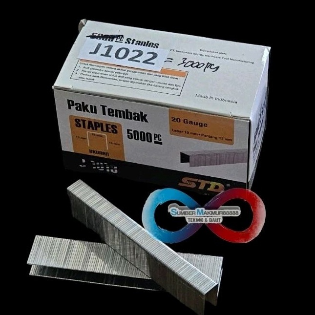 

Produk Keren Isi staples model U 122J merk std