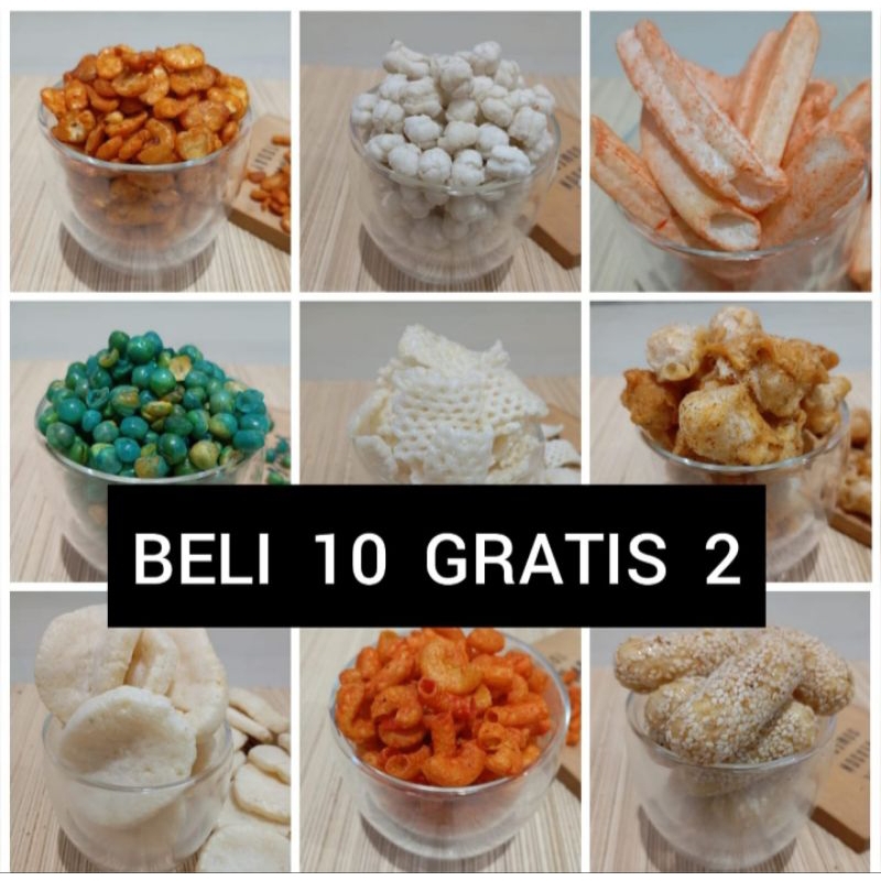 

SNACK DI BAWAH 2 RIBUAN BELI 10 GRATIS 2