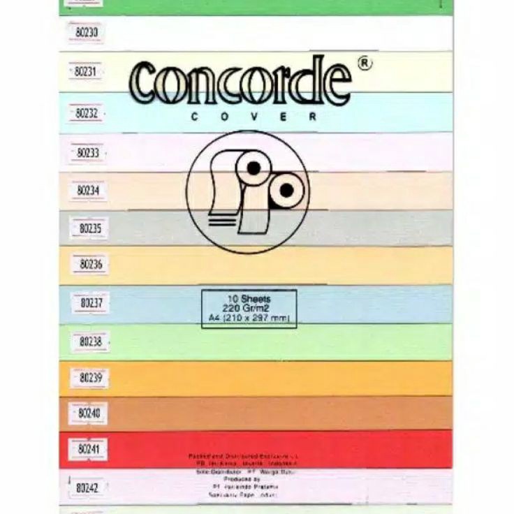 

Pencarian Terlaris Concorde A4 22 gram 21 x 297 mm COVER