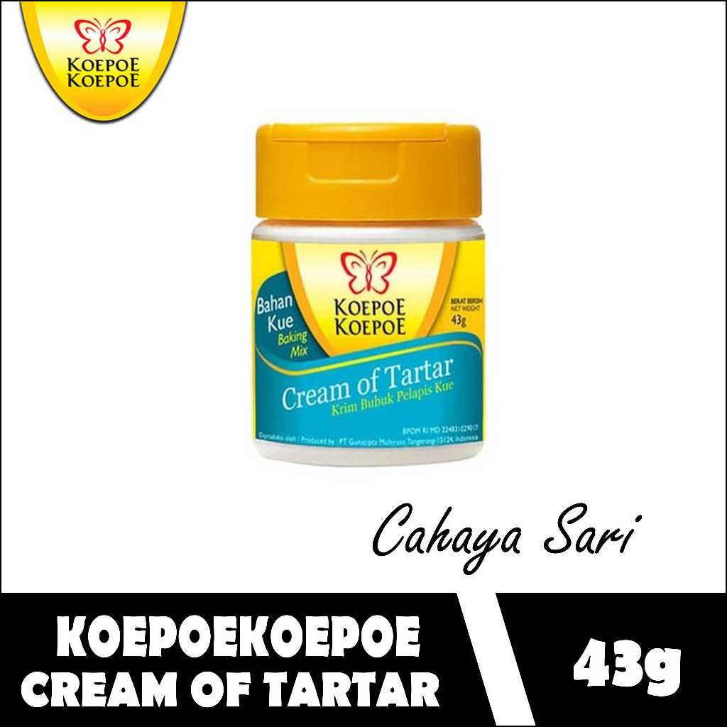 

CREAM OF TAR TAR KOEPOE KOEPOE KRIM BUBUK PELAPIS KUE (43gr)