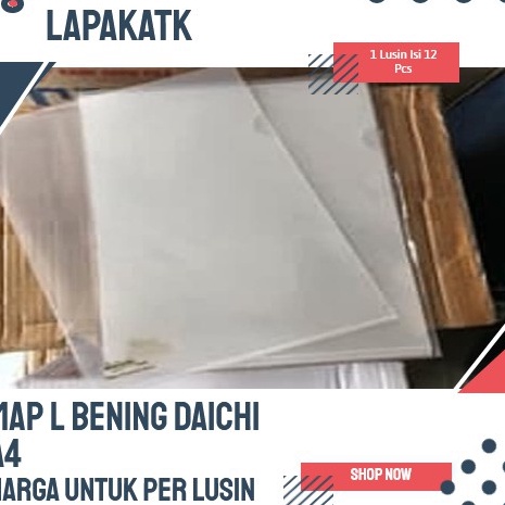 

Harga Spesial MAP BENING DAICHI A4 per lusin