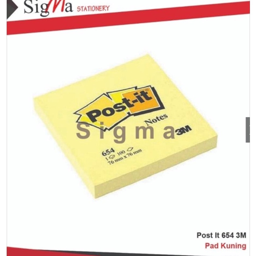 

Super Grosir Sticky Note Post It 3M 654 Kuning Pcs