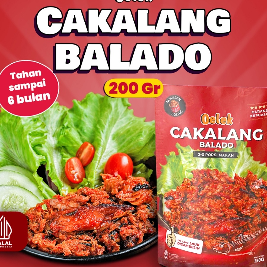 

PROMO SALE Oelek Cakalang Balado Oelek Cakalang Suwir Ikan Cakalang