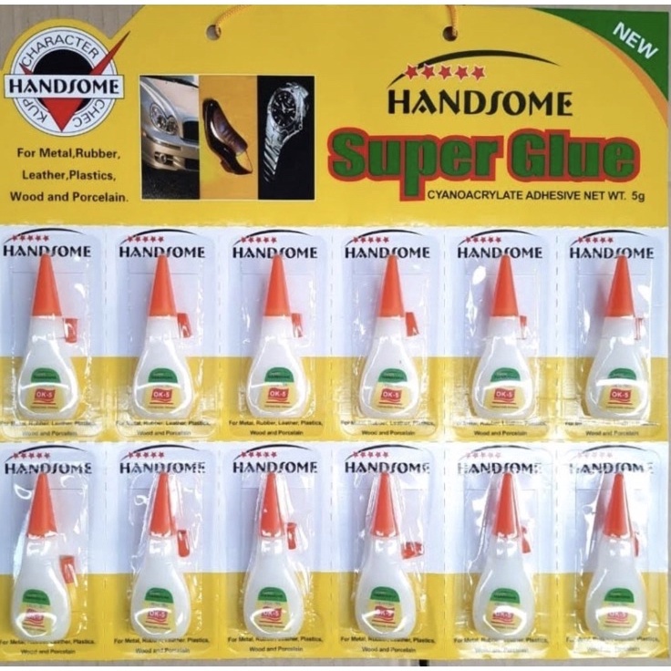 

Seller Resmi LEM HANDSOME SUPER GLUE 5ML HARGA UNTUK 1 RENCENG 12 PCS