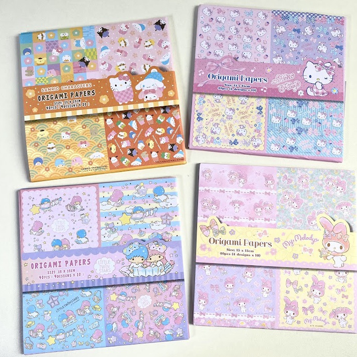 

Kirim Terpercaya Kertas Warna Lipat Origami Karakter Kartun Sanrio My Melody Little Twin Star Hello Kitty Lucu Unik Alat Tulis