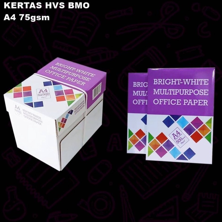

Hadir Favorit Hvs paperline A4 7 gram khusus gojek minimal beli 5 pak