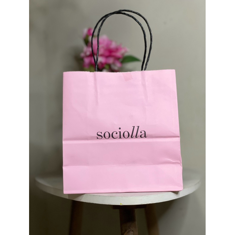 

Papper Bag Pink Socioll@