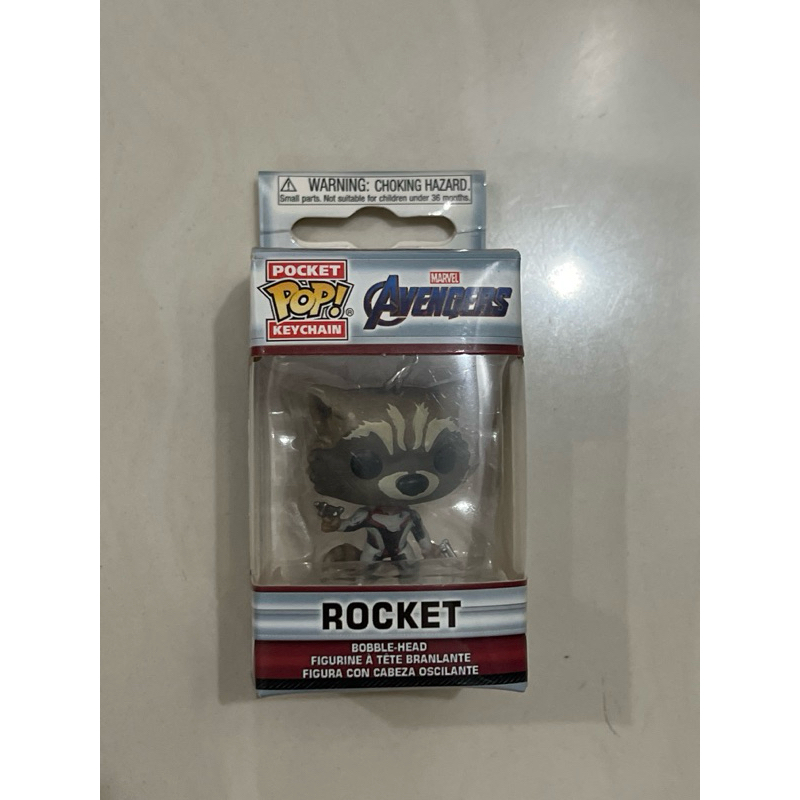 ROCKET KEYCHAIN AVANGERS FUNKO POP
