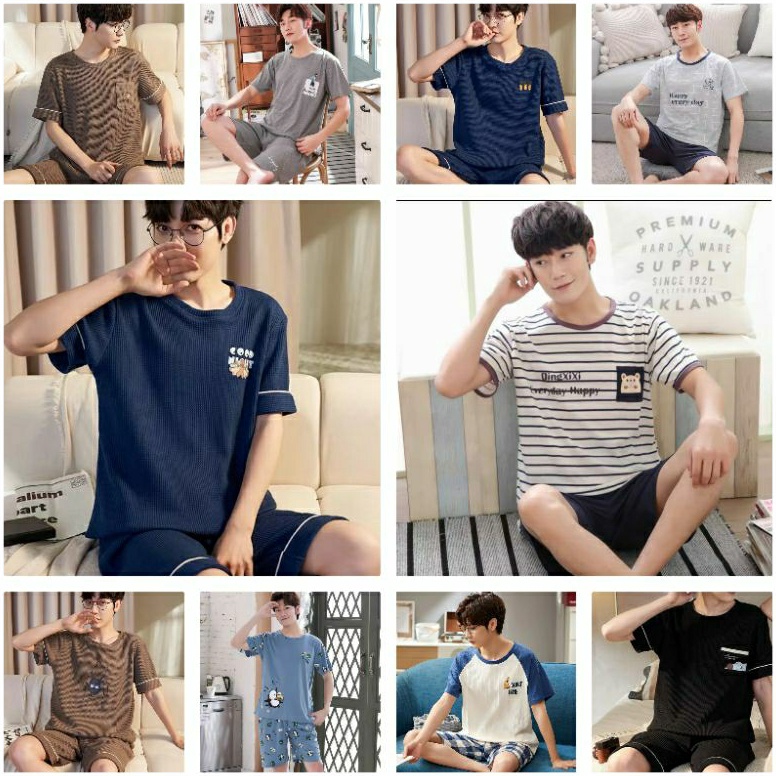 Good Order Baju tidur piyama setelan pria importBaju tidur piyama setelan premiumBaju tidur piyama s