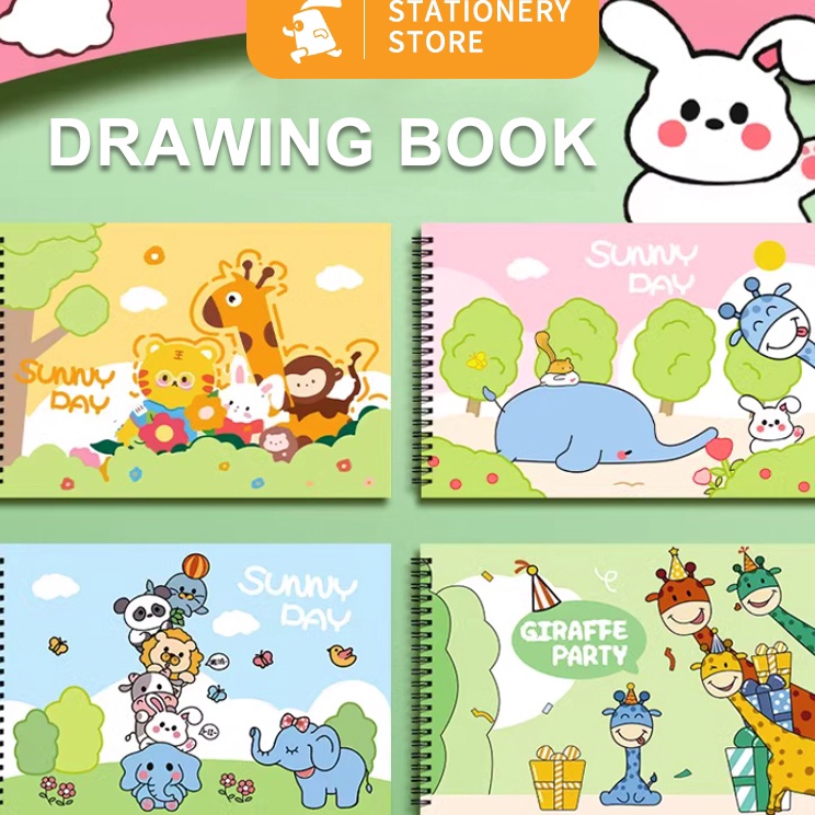

Kejar Diskon A4 drawing book Buku gambar anak Buku gambar polos A4 Drawing bookSuning Mall