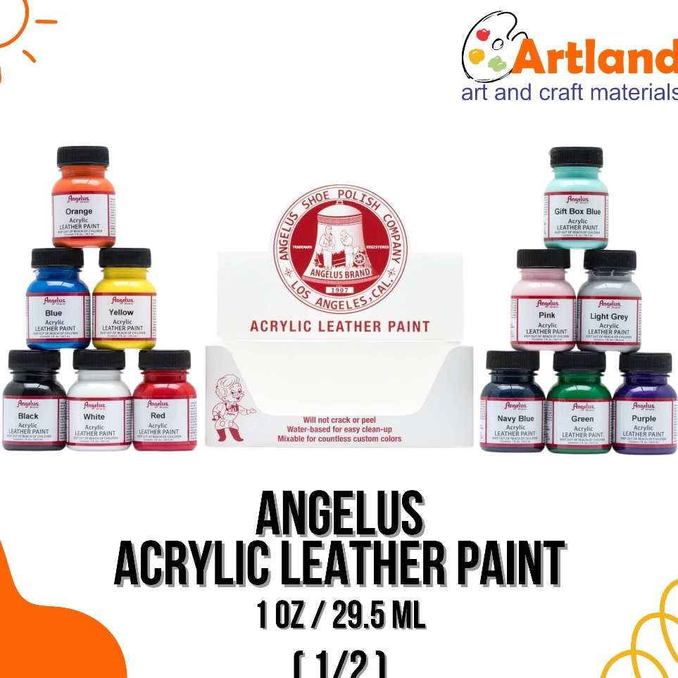 

Paket Kejutan Angelus Acrylic Leather Paint 1oz 295ml 12