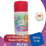

Borong Terkini Biotex Cat Lukis Khusus Motif Soft Frog 15 Ml Putih