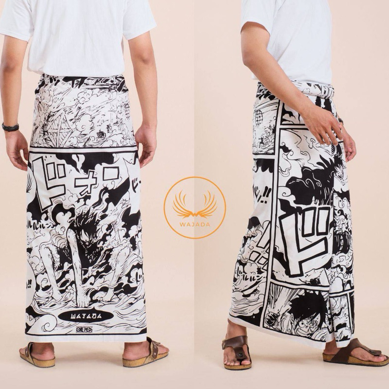 SARUNG MOTIF ANIME / SARUNG BATIK DEWASA /SARUNG SANTRI/ SARUNG HITS