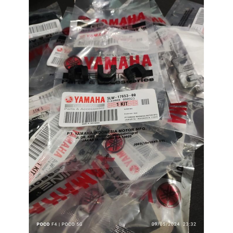 Piece Slide 5LW, Slider Mio, Mio Smaile, Mio Sporty, Mio Soul Karbu