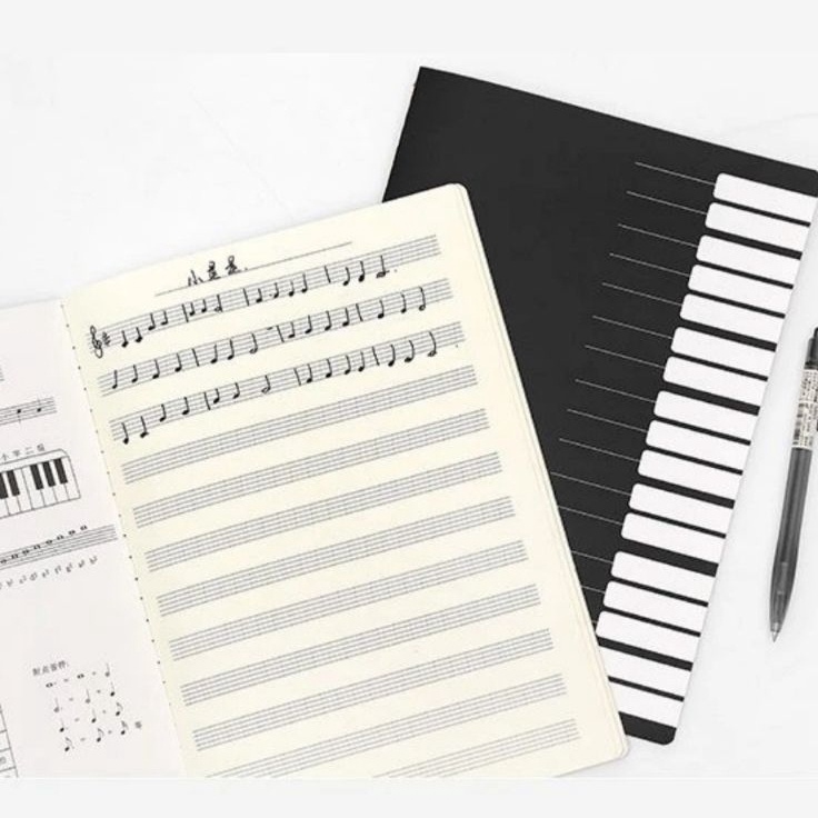 

Paket Promo Buku tulis not balok buku musik paranada garis lima