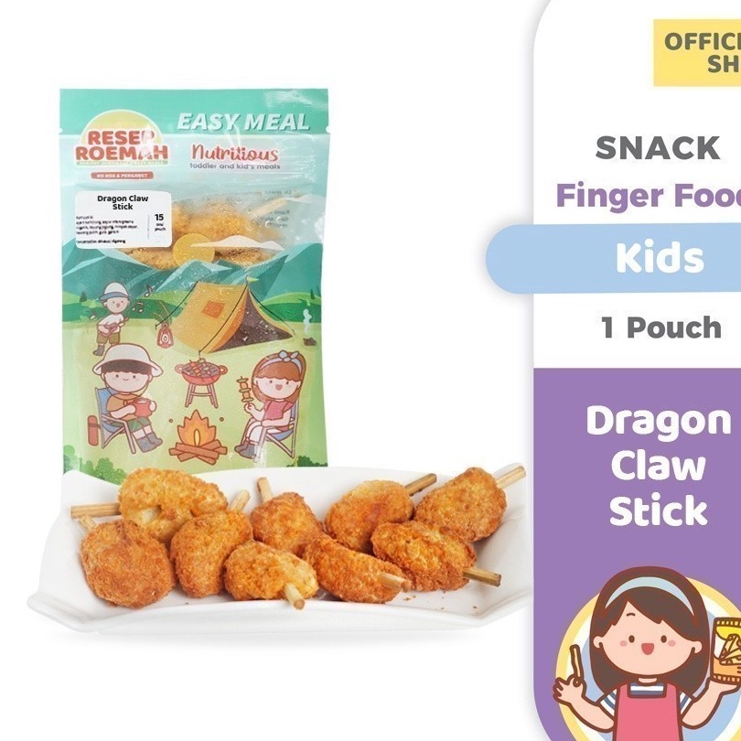 

KODE 77 Resep Roemah Dragon Claw Stick Stik Kaki Naga Kids Healthy Frozen Food No MSG