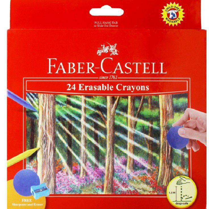 

Paling Kekinian Erasable Crayons 24 Warna Faber Castell Crayon Hapus