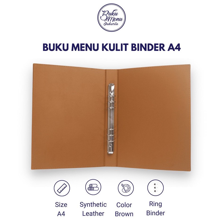 

Grosir Baru BUKU MENU RESTORAN CAFE KULIT BINDER UKURAN A4 A5 READY STOCK CAFE RESTORAN HOTEL