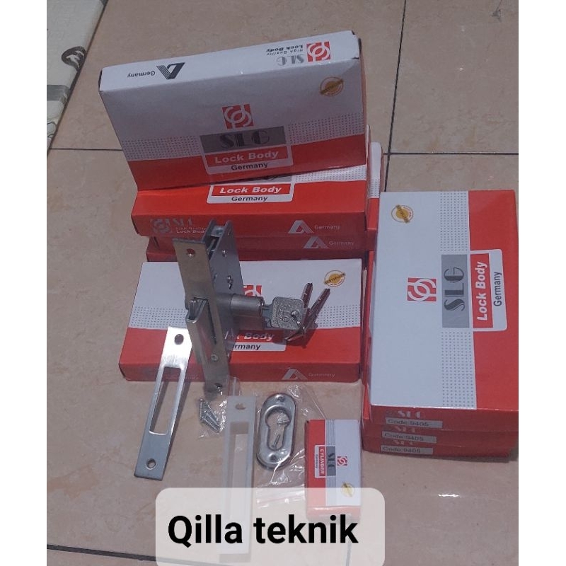 Bodi Kunci Pintu Dorong Sliding Geser SLG 9405 Slide Germany