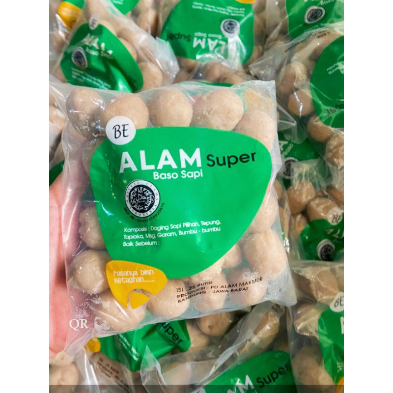 

baso alam bakso super isi 25pcs