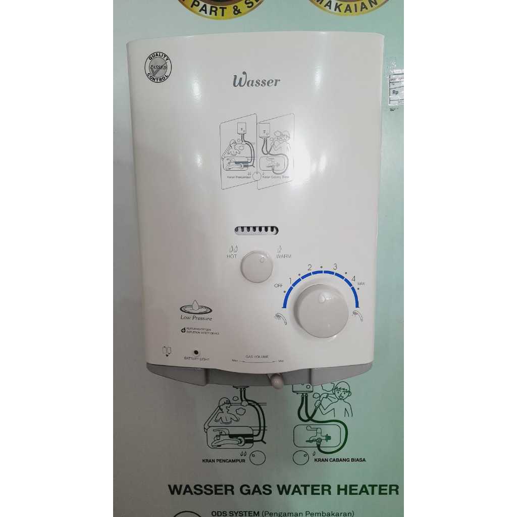 WATER HEATER /PEMANAS AIR/WASSER GAS