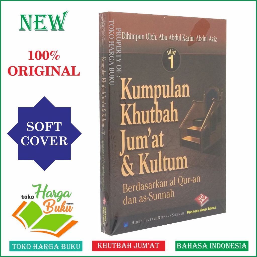 Foto Kumpulan Khutbah Jumat & Kultum JILID 1 Ceramah Tausiyah Penerbit Pustaka Ibnu Umar
