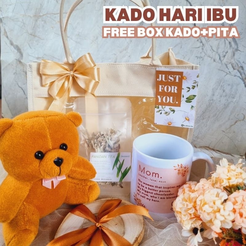 

Kado Hari Ibu / Hampers Mothers Day / Hadiah Bunda Paket Teh