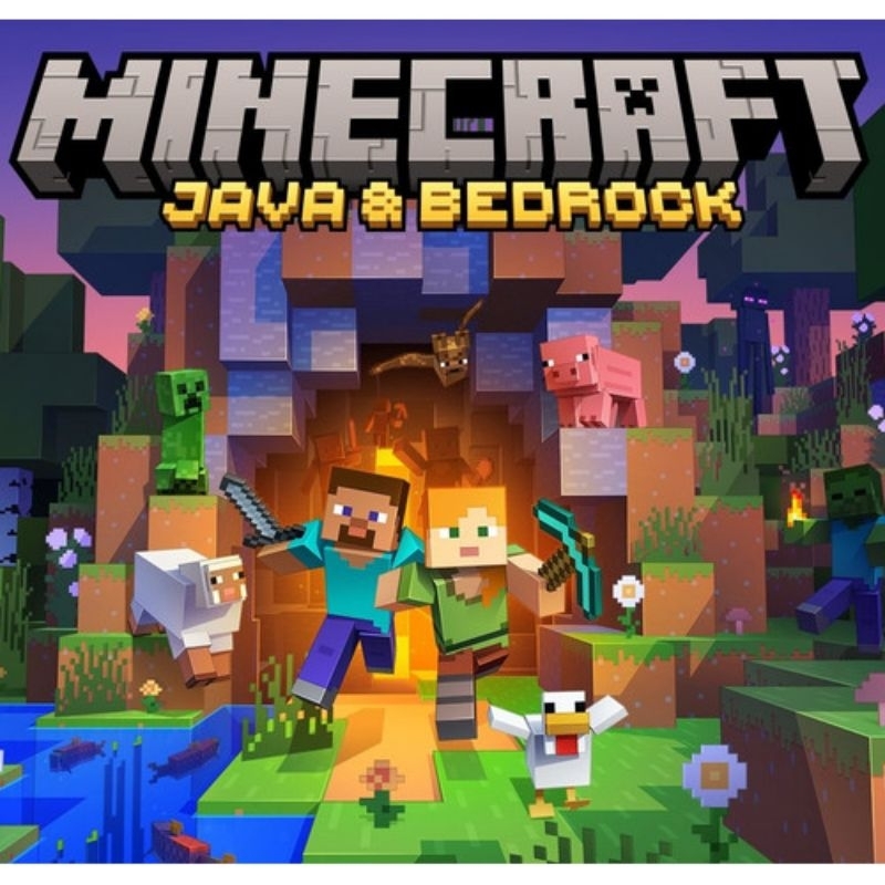 MINECRAFT JAVA & BEDROCK EDITION FOR PC ORIGINAL