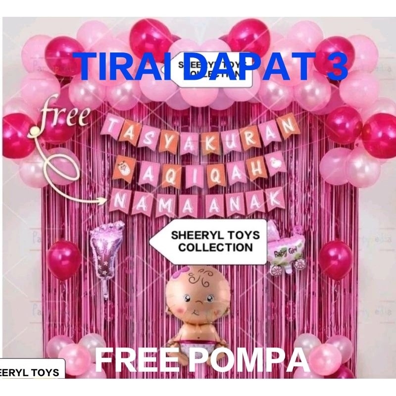 PAKET DEKOR TASYAKURAN AQIQAH MEWAH DEKOR MEWAH AQIQAH