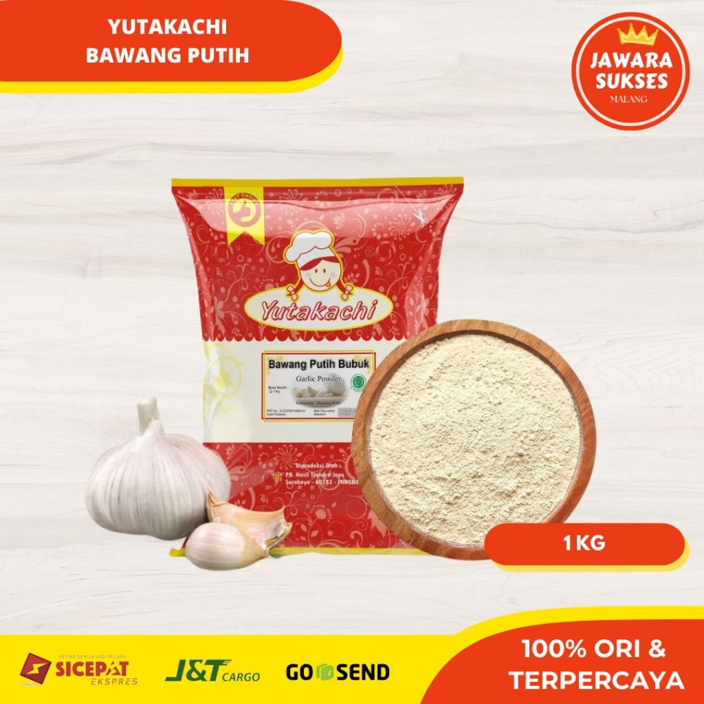 

Yutakachi Bawang Putih Bubuk 1 kg | Garlic Powder