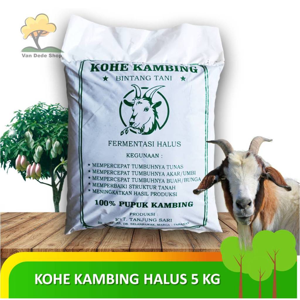 PUPUK KANDANG KOHE KAMBING HALUS