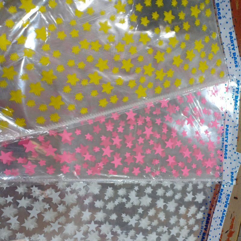 

(20Pcs) Plastik Snack Ulang Tahun/Souvernir 42x22Cm